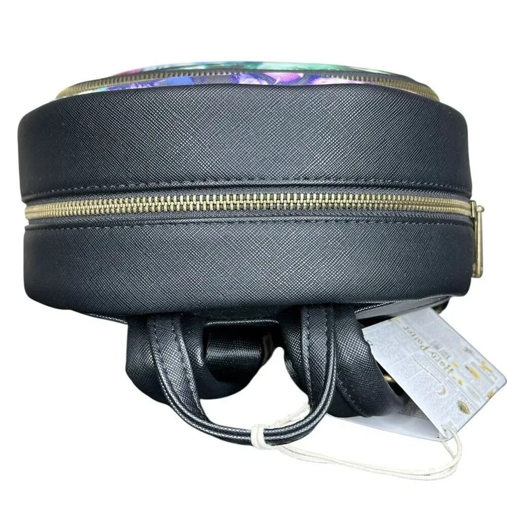 NEW Loungefly Harry Potter Trilogy Triple Pocket Mini Backpack
